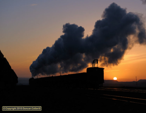 The sun had only just risen when JS 8078 left Xibolizhan for the pit on 24 November 2010.