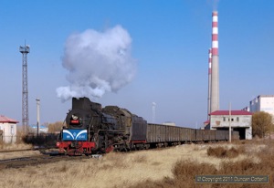 JS 6546 shunted one of the unloading sheds at Fula’erji No. 2 Power Station