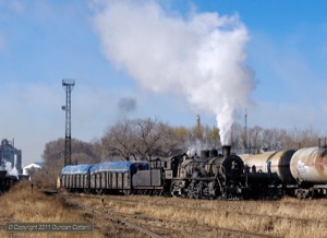 SY 0897 shunted the exchange yard at the Heilongjiang Chemical Plant, Fula’erji