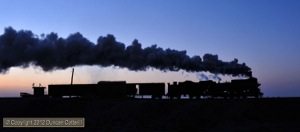 JS.8225 set off from Dongbolizhan with the workers' train on 20 November.