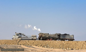 JS.6224 was the usual loco on spreader duty during our visit. It's seen here returning to Xibolizhan after working on the westernmost tip on 20 November.