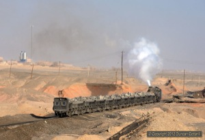 JS.8173 pushed a load of spoil onto the westernmost tip on 20 November.