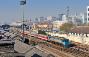 SS9.0028 set out from Beijing with K339, the 11:00 to Jiamusi, on 24 November.